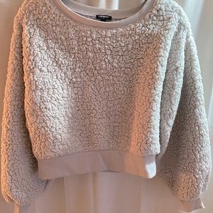 Cozy cropped sweater